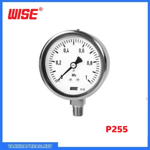 Đồng hồ áp suất Wise P255