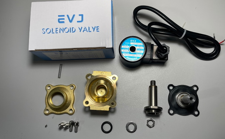 Van Điện Từ EVJ 20A-2W 8 Cấu tạo van điện từ EVJ 20A-2W